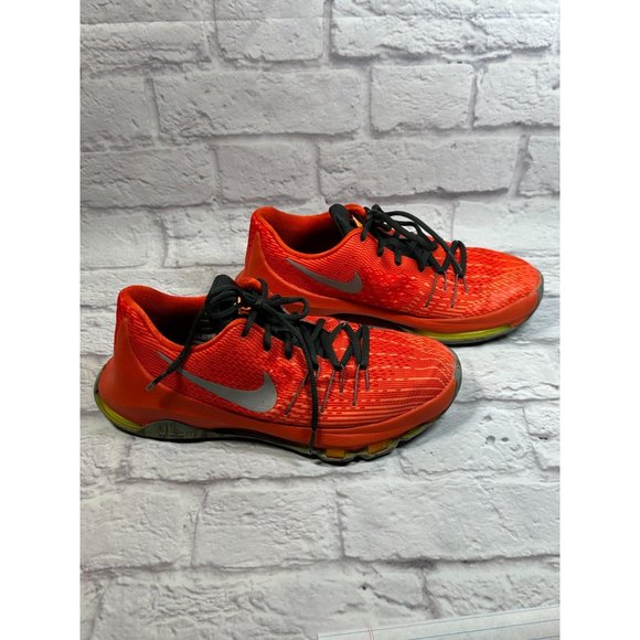 Nike Other - Nike Zoom KD Orange Silver Basketball Shoes US 7Y 768867-808